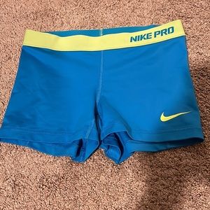 Nike Pro Dri-Fit 3 inch shorts. Only worn a couple times.